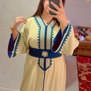 Caftan Alya – Bleu royal
