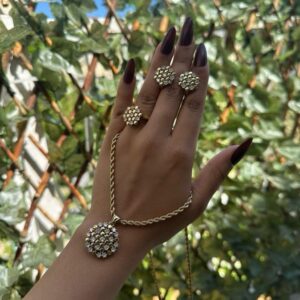 Parure Chehda Classe – Chaîne dorée